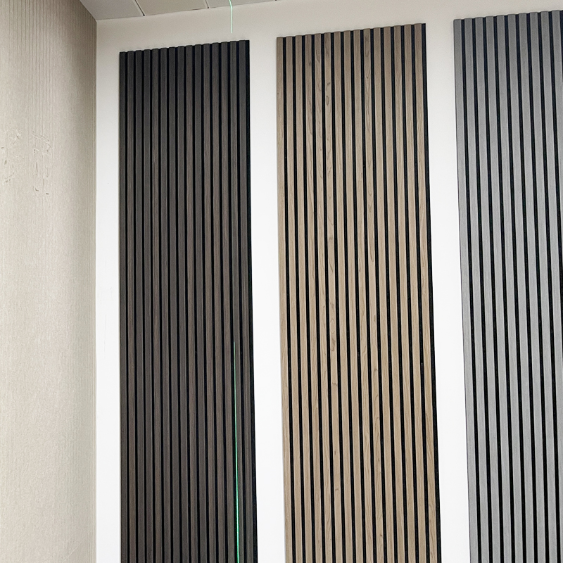 木條格柵電視背景板